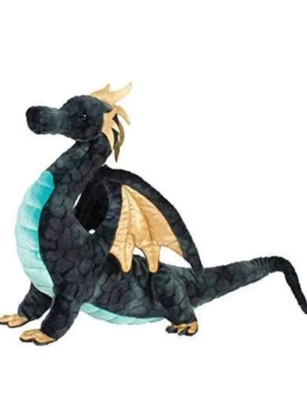 Douglas Plush Aragon Navy  Dragon 16" New w/Tag